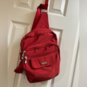 Baggalini Red Crossbody Sling Bag